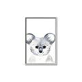 Picture of Koala Face _GroupedProduct_Rectangle_Portrait_Mini_ _GroupedProduct_Rectangle_Portrait_Canvas_Framed_
