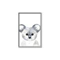 Picture of Koala Face _GroupedProduct_Rectangle_Portrait_Mini_ _GroupedProduct_Rectangle_Portrait_Canvas_Framed_