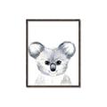 Picture of Koala Face _GroupedProduct_Rectangle_Portrait_Mini_ _GroupedProduct_Rectangle_Portrait_Canvas_Framed_