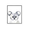 Picture of Koala Face _GroupedProduct_Rectangle_Portrait_Mini_ _GroupedProduct_Rectangle_Portrait_Canvas_Framed_