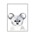 Picture of Koala Face _GroupedProduct_Rectangle_Portrait_Mini_ _GroupedProduct_Rectangle_Portrait_Canvas_Framed_