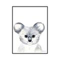 Picture of Koala Face _GroupedProduct_Rectangle_Portrait_Mini_ _GroupedProduct_Rectangle_Portrait_Canvas_Framed_