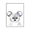 Picture of Koala Face _GroupedProduct_Rectangle_Portrait_Mini_ _GroupedProduct_Rectangle_Portrait_Canvas_Framed_