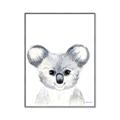 Picture of Koala Face _GroupedProduct_Rectangle_Portrait_Mini_ _GroupedProduct_Rectangle_Portrait_Canvas_Framed_