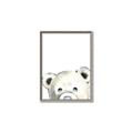 Picture of Pop up Bear Gray _GroupedProduct_Rectangle_Portrait_Mini_ _GroupedProduct_Rectangle_Portrait_Canvas_Framed_