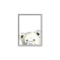 Picture of Pop up Bear Gray _GroupedProduct_Rectangle_Portrait_Mini_ _GroupedProduct_Rectangle_Portrait_Canvas_Framed_