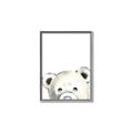 Picture of Pop up Bear Gray _GroupedProduct_Rectangle_Portrait_Mini_ _GroupedProduct_Rectangle_Portrait_Canvas_Framed_