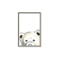 Picture of Pop up Bear Gray _GroupedProduct_Rectangle_Portrait_Mini_ _GroupedProduct_Rectangle_Portrait_Canvas_Framed_