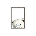 Picture of Pop up Bear Gray _GroupedProduct_Rectangle_Portrait_Mini_ _GroupedProduct_Rectangle_Portrait_Canvas_Framed_