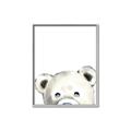 Picture of Pop up Bear Gray _GroupedProduct_Rectangle_Portrait_Mini_ _GroupedProduct_Rectangle_Portrait_Canvas_Framed_