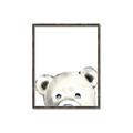 Picture of Pop up Bear Gray _GroupedProduct_Rectangle_Portrait_Mini_ _GroupedProduct_Rectangle_Portrait_Canvas_Framed_