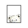 Picture of Pop up Bear Gray _GroupedProduct_Rectangle_Portrait_Mini_ _GroupedProduct_Rectangle_Portrait_Canvas_Framed_