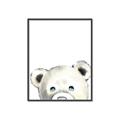 Picture of Pop up Bear Gray _GroupedProduct_Rectangle_Portrait_Mini_ _GroupedProduct_Rectangle_Portrait_Canvas_Framed_