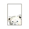 Picture of Pop up Bear Gray _GroupedProduct_Rectangle_Portrait_Mini_ _GroupedProduct_Rectangle_Portrait_Canvas_Framed_