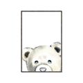 Picture of Pop up Bear Gray _GroupedProduct_Rectangle_Portrait_Mini_ _GroupedProduct_Rectangle_Portrait_Canvas_Framed_