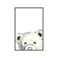 Picture of Pop up Bear Gray _GroupedProduct_Rectangle_Portrait_Mini_ _GroupedProduct_Rectangle_Portrait_Canvas_Framed_