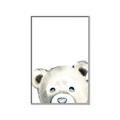 Picture of Pop up Bear Gray _GroupedProduct_Rectangle_Portrait_Mini_ _GroupedProduct_Rectangle_Portrait_Canvas_Framed_