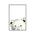 Picture of Pop up Bear Gray _GroupedProduct_Rectangle_Portrait_Mini_ _GroupedProduct_Rectangle_Portrait_Canvas_Framed_