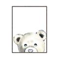 Picture of Pop up Bear Gray _GroupedProduct_Rectangle_Portrait_Mini_ _GroupedProduct_Rectangle_Portrait_Canvas_Framed_