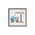 Picture of Work Site I  _GroupedProduct_Square_Mini_ _GroupedProduct_Square_Canvas_Framed_