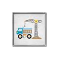 Picture of Work Site I  _GroupedProduct_Square_Mini_ _GroupedProduct_Square_Canvas_Framed_