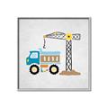 Picture of Work Site I  _GroupedProduct_Square_Mini_ _GroupedProduct_Square_Canvas_Framed_