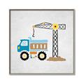 Picture of Work Site I  _GroupedProduct_Square_Mini_ _GroupedProduct_Square_Canvas_Framed_