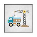 Picture of Work Site I  _GroupedProduct_Square_Mini_ _GroupedProduct_Square_Canvas_Framed_