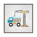 Picture of Work Site I  _GroupedProduct_Square_Mini_ _GroupedProduct_Square_Canvas_Framed_