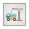 Picture of Work Site I  _GroupedProduct_Square_Mini_ _GroupedProduct_Square_Canvas_Framed_