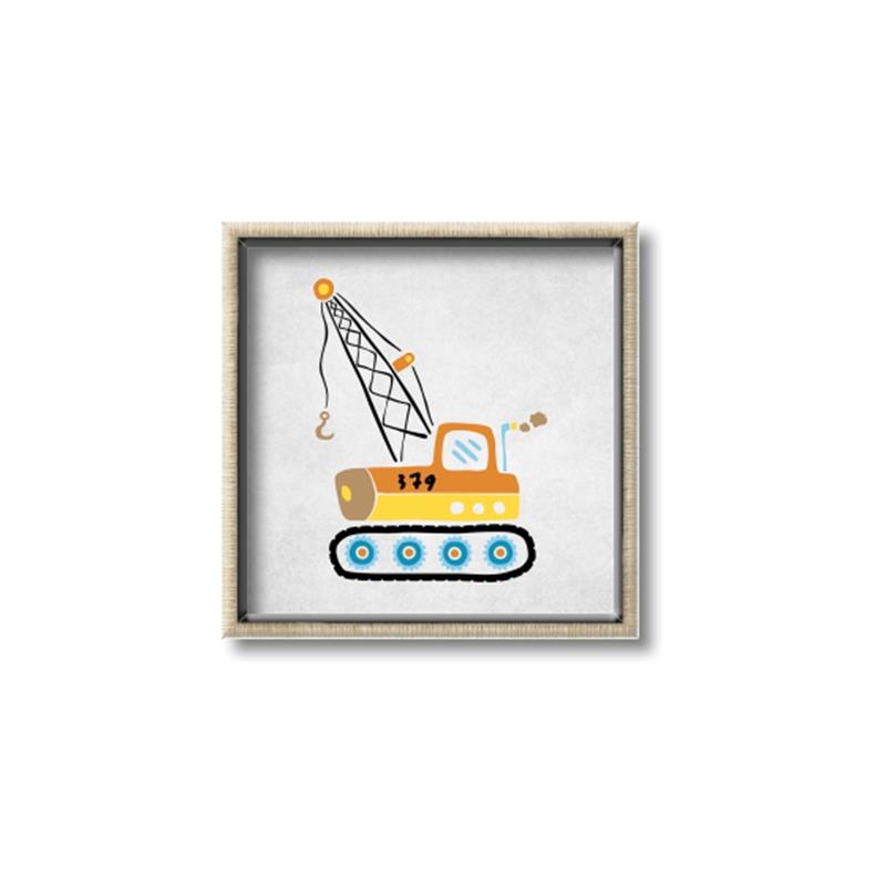 Picture of Work Site II _GroupedProduct_Square_Mini_ _GroupedProduct_Square_Canvas_Framed_