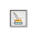 Picture of Work Site II _GroupedProduct_Square_Mini_ _GroupedProduct_Square_Canvas_Framed_