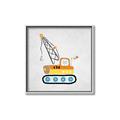 Picture of Work Site II _GroupedProduct_Square_Mini_ _GroupedProduct_Square_Canvas_Framed_