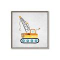Picture of Work Site II _GroupedProduct_Square_Mini_ _GroupedProduct_Square_Canvas_Framed_