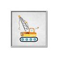 Picture of Work Site II _GroupedProduct_Square_Mini_ _GroupedProduct_Square_Canvas_Framed_