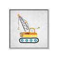 Picture of Work Site II _GroupedProduct_Square_Mini_ _GroupedProduct_Square_Canvas_Framed_