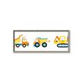 Picture of Truck Line I _GroupedProduct_Panel_Landscape_Mini_ _GroupedProduct_Panel_Landscape_Canvas_Framed_