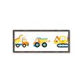 Picture of Truck Line I _GroupedProduct_Panel_Landscape_Mini_ _GroupedProduct_Panel_Landscape_Canvas_Framed_