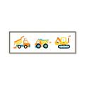 Picture of Truck Line I _GroupedProduct_Panel_Landscape_Mini_ _GroupedProduct_Panel_Landscape_Canvas_Framed_