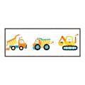 Picture of Truck Line I _GroupedProduct_Panel_Landscape_Mini_ _GroupedProduct_Panel_Landscape_Canvas_Framed_