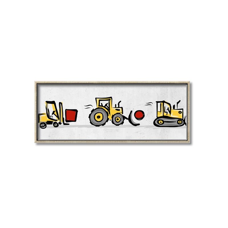 Picture of Working Hard I bright _GroupedProduct_Panel_Landscape_Mini_ _GroupedProduct_Panel_Landscape_Canvas_Framed_