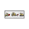 Picture of Working Hard I bright _GroupedProduct_Panel_Landscape_Mini_ _GroupedProduct_Panel_Landscape_Canvas_Framed_
