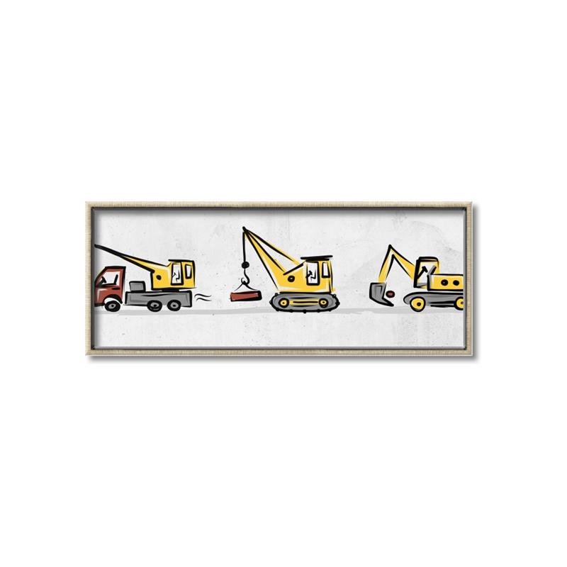 Picture of Working Hard II  _GroupedProduct_Panel_Landscape_Mini_ _GroupedProduct_Panel_Landscape_Canvas_Framed_