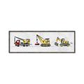 Picture of Working Hard II bright _GroupedProduct_Panel_Landscape_Mini_ _GroupedProduct_Panel_Landscape_Canvas_Framed_