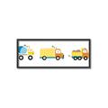 Picture of Truck Line II  _GroupedProduct_Panel_Landscape_Mini_ _GroupedProduct_Panel_Landscape_Canvas_Framed_