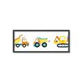 Picture of Truck Line III  _GroupedProduct_Panel_Landscape_Mini_ _GroupedProduct_Panel_Landscape_Canvas_Framed_