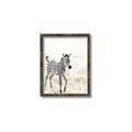 Picture of Summer Zebra _GroupedProduct_Rectangle_Portrait_Mini_ _GroupedProduct_Rectangle_Portrait_Canvas_Framed_