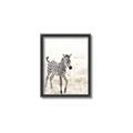 Picture of Summer Zebra _GroupedProduct_Rectangle_Portrait_Mini_ _GroupedProduct_Rectangle_Portrait_Canvas_Framed_