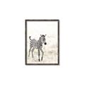 Picture of Summer Zebra _GroupedProduct_Rectangle_Portrait_Mini_ _GroupedProduct_Rectangle_Portrait_Canvas_Framed_