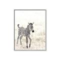 Picture of Summer Zebra _GroupedProduct_Rectangle_Portrait_Mini_ _GroupedProduct_Rectangle_Portrait_Canvas_Framed_